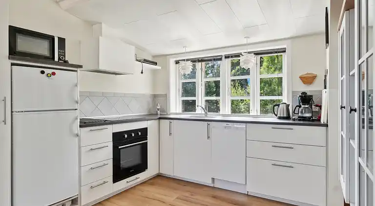 Moderne ferielejlighed  med hyggelige rammer