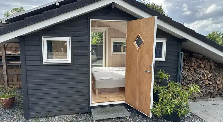 Skønt  feriehus. Spa/sauna,biloplader,Gudenå