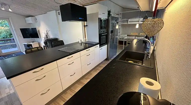 Wunderschönes Ferienhaus 600m vom Meer entfernt.