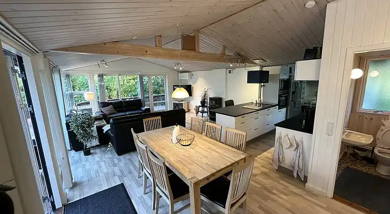 Wunderschönes Ferienhaus 600m vom Meer entfernt.