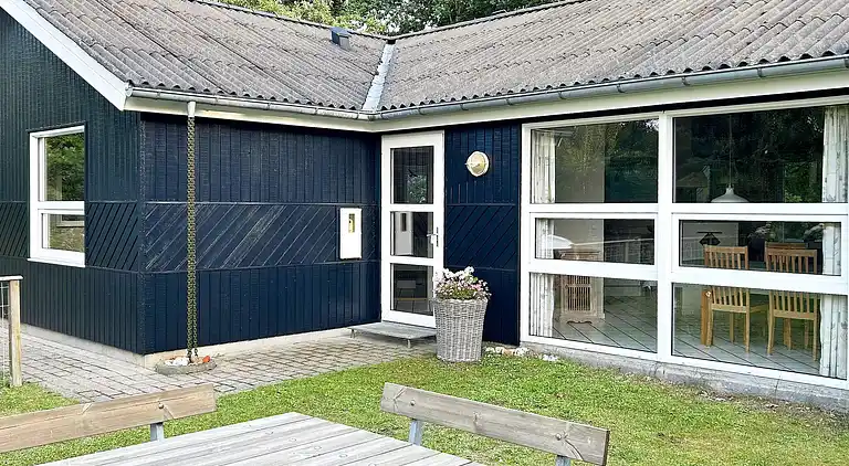 Semesterbostad vid Fjellerup Strand