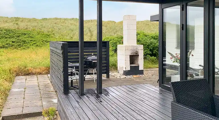 Sommerhus ved Vrist Strand