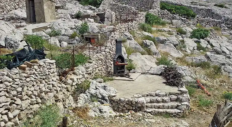 2-Zimmer-Ferienwohnung am Strand Zubovici, Pag (A-4125-d)