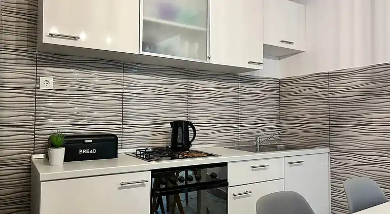 2-Zimmer-Ferienwohnung am Strand Potocnica, Pag (A-222-a)