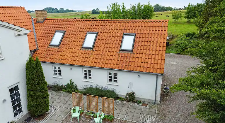 Ländliche Idylle und schöne Landschaft