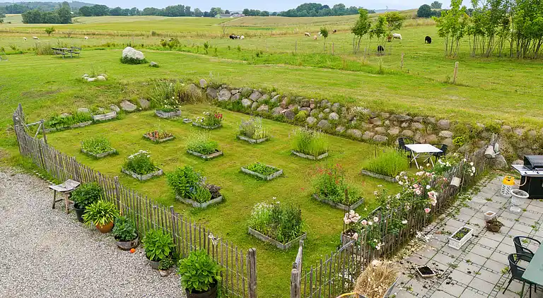 Ländliche Idylle und schöne Landschaft
