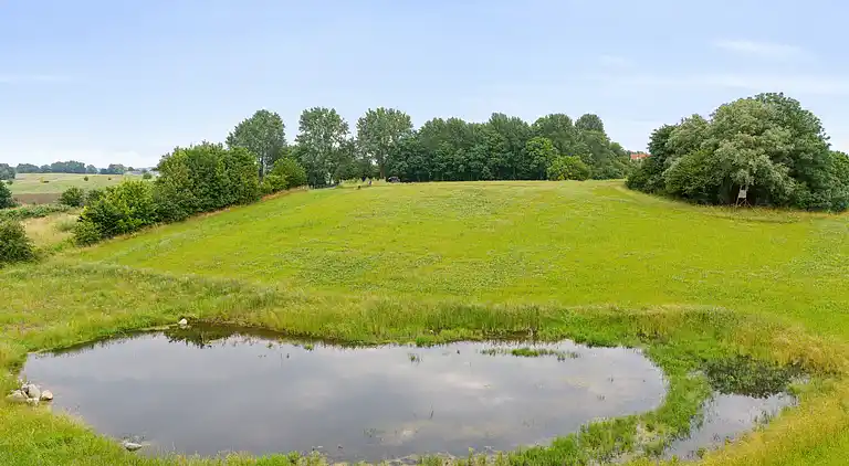 Ländliche Idylle und schöne Landschaft