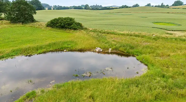 Ländliche Idylle und schöne Landschaft