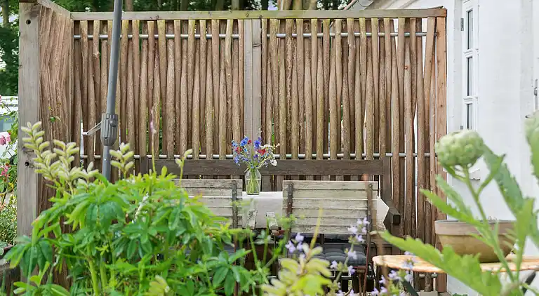 Ländliche Idylle und schöne Landschaft