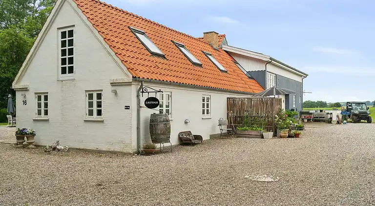 Ländliche Idylle und schöne Landschaft