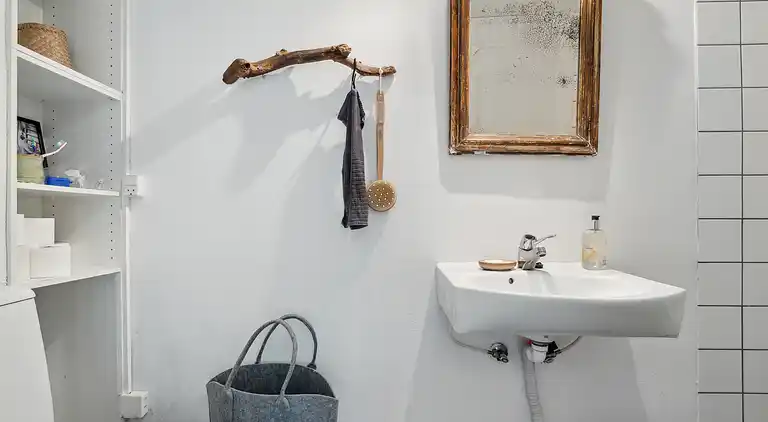 Schönes Haus mit Meerblick und Kamin