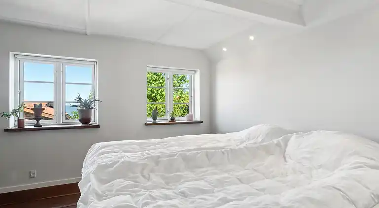 Schönes Haus mit Meerblick und Kamin