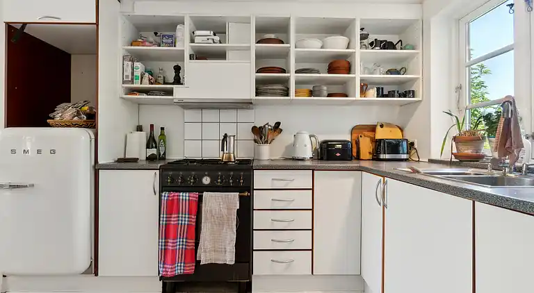 Schönes Haus mit Meerblick und Kamin