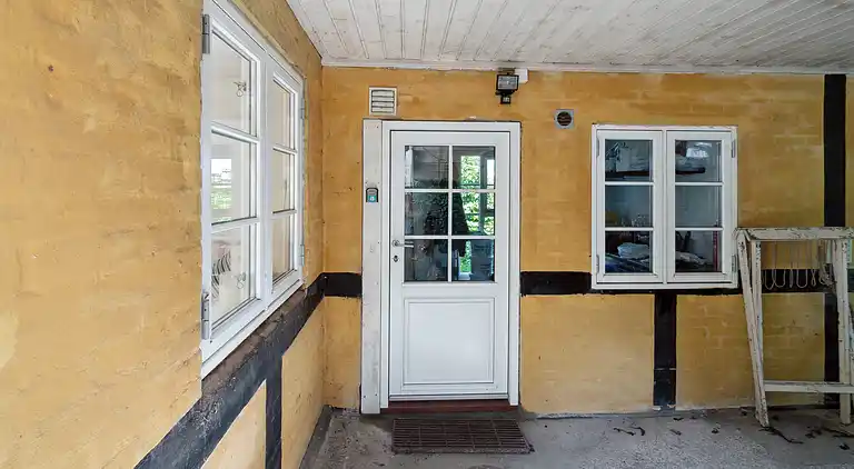 Schönes Haus mit Meerblick und Kamin