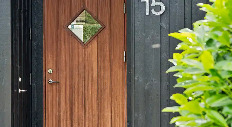 Velindrettet sommerhus ved Skovmose på Als