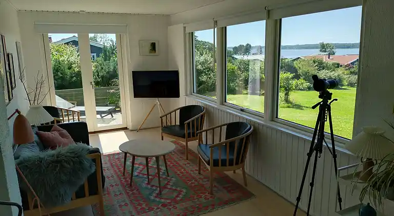 Hyggeligt sommerhus med fantastisk udsigt!