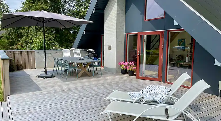 Gemütliches, originelles Ferienhaus-nah am Strand