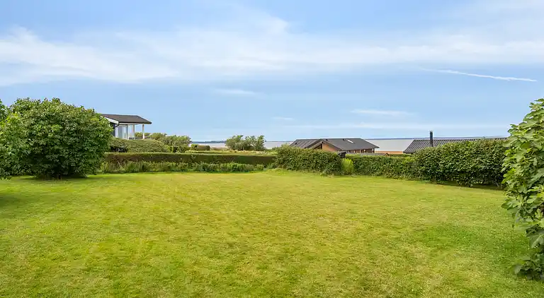 Ferienhaus am Skåstrup Strand mit Meerblick