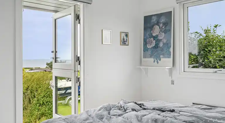 Ferienhaus am Skåstrup Strand mit Meerblick