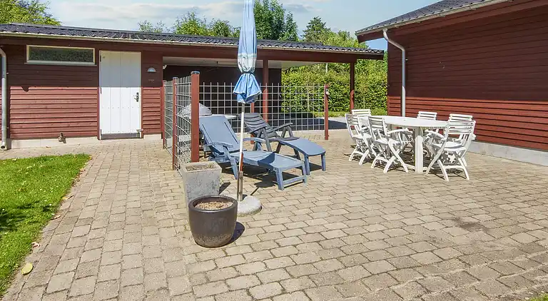 Sommerhus ved Fjellerup Strand