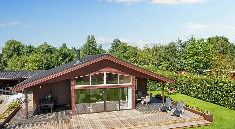 Sommerhus ved Fjellerup Strand