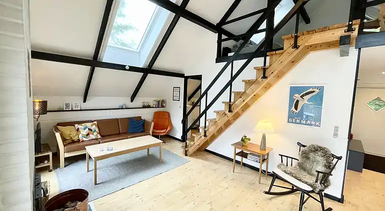 Gemütliches, originelles Ferienhaus-nah am Strand