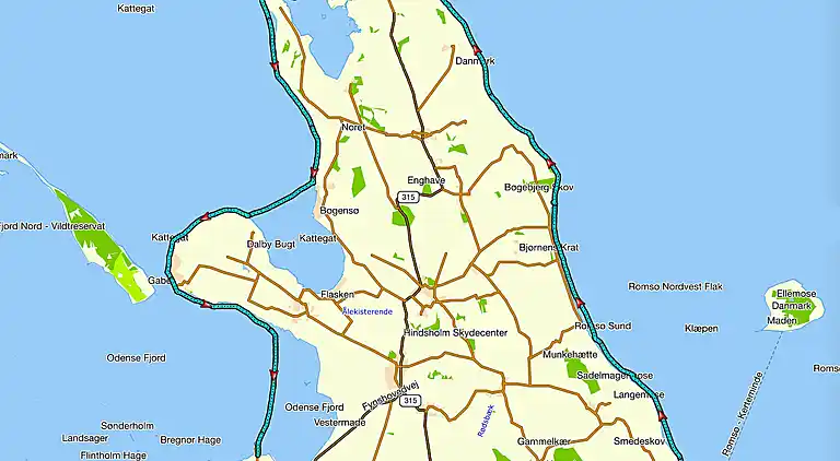 Ferienhaus im schönen Martofte