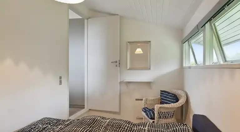 Ferienhaus am Skåstrup Strand mit Meerblick