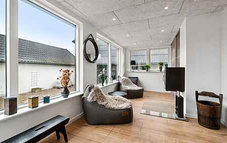 Modern house with space for relaxation