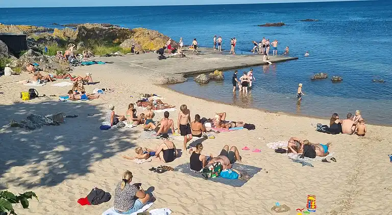 Schönes Ferienhaus in Allinge für 6 Gäste