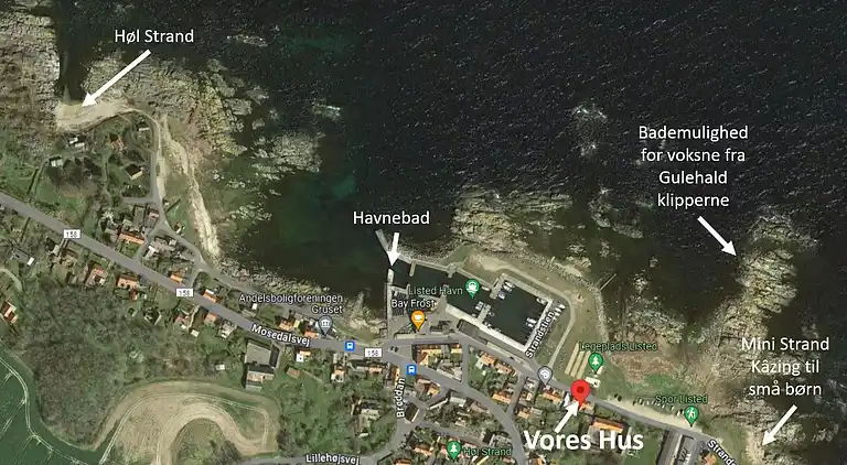 Schönes 2-Stock Haus am Meer auf Bornholm.