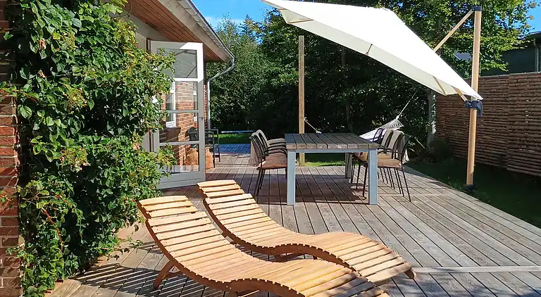 Familienhaus nahe Strand, Wald und Hafen