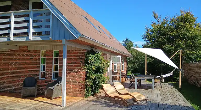 Familienhaus nahe Strand, Wald und Hafen