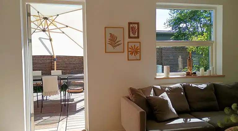 Familienhaus nahe Strand, Wald und Hafen