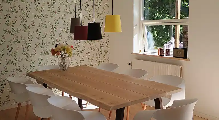 Familienhaus nahe Strand, Wald und Hafen