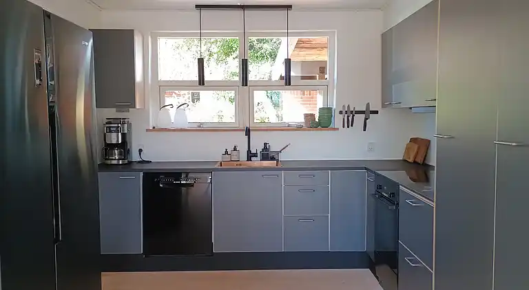 Familienhaus nahe Strand, Wald und Hafen