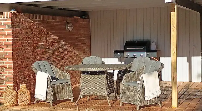 Familienhaus nahe Strand, Wald und Hafen