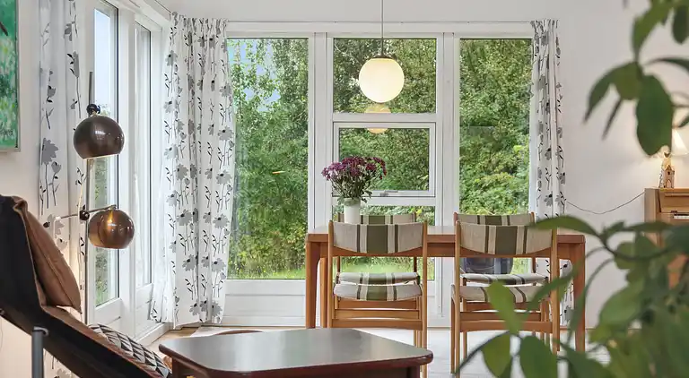 Familienfreundliches Haus mit Blick auf den Fjord