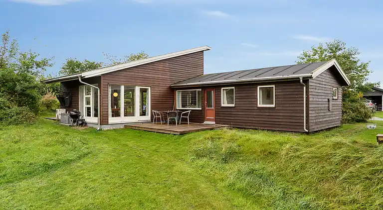 Familienfreundliches Haus mit Blick auf den Fjord
