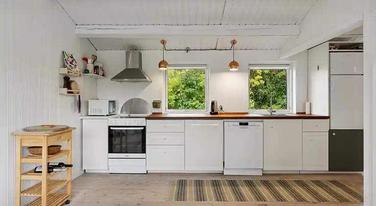 Familienfreundliches Haus mit Blick auf den Fjord
