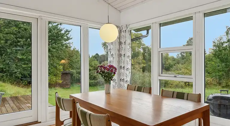 Familienfreundliches Haus mit Blick auf den Fjord