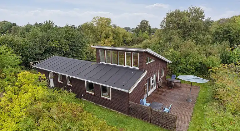 Familienfreundliches Haus mit Blick auf den Fjord