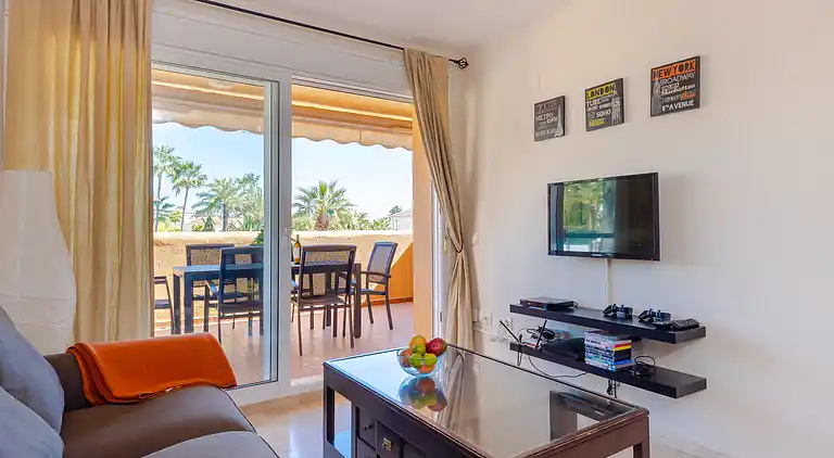 Lejlighed 80 m fra stranden