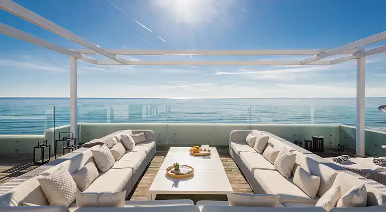 BREATH TAKING FRONT LINE BEACH VILLA