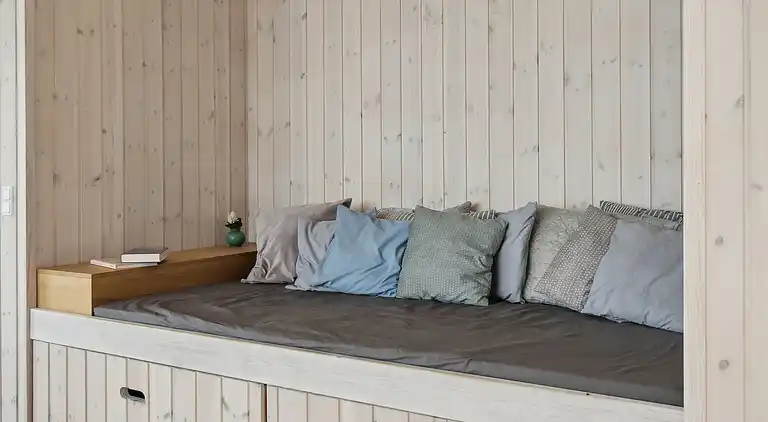 Dejligt nybygget sommerhus tæt på havet