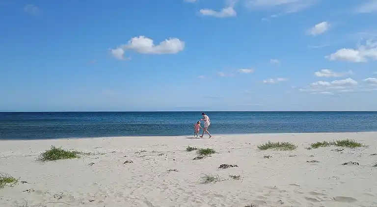Familienhaus nahe Strand, Wald und Hafen