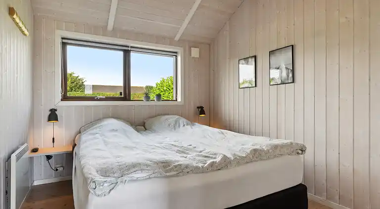 Velindrettet sommerhus ved Skovmose på Als