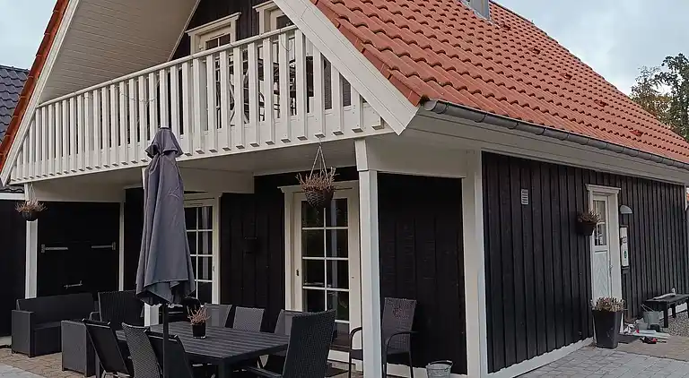 Ferienhaus mit Möglichkeit für Ruhe und Aktivität