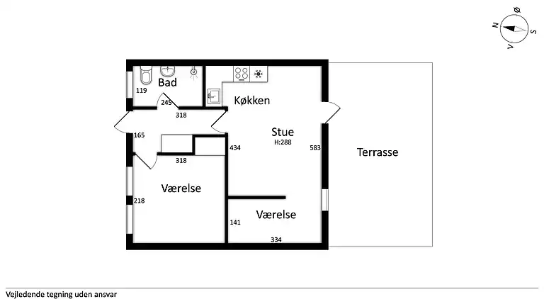 Ferielejlighed i Dueodde Feriepark