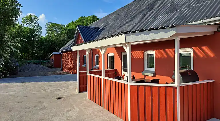 Idyllisk landlejlighed med alt forbrug inkluderet